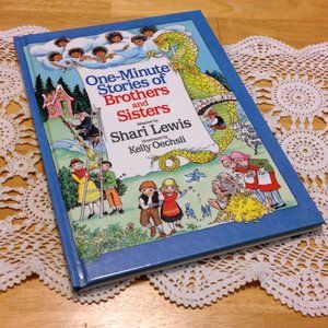 Vintage Shari Lewis One-Minute Stories 1988 hardback